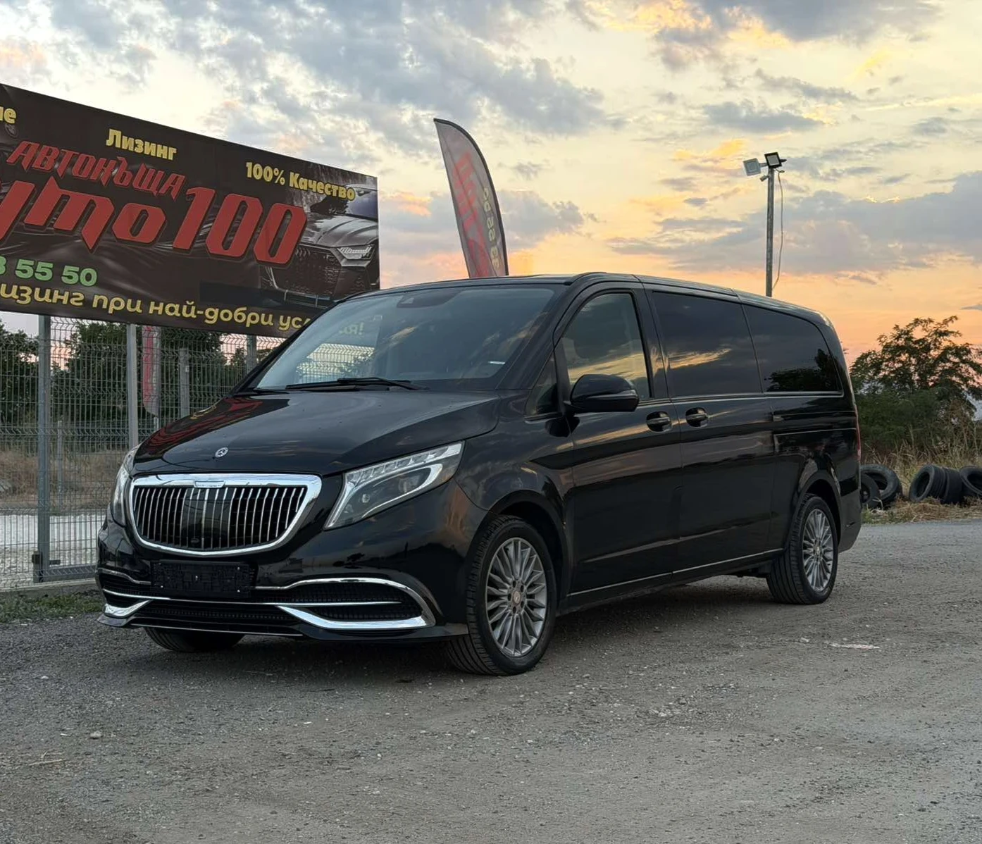 Mercedes-Benz V 250 MAYBACH EXTRA LONG, снимка 3 - Бусове и автобуси - 56039254