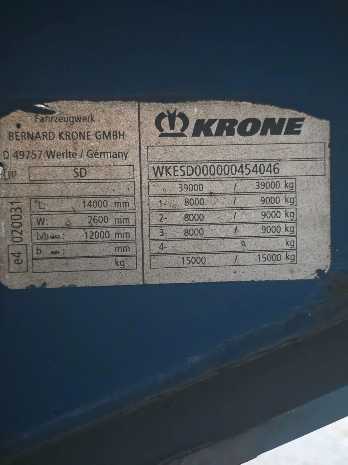 Полуремарке Krone, снимка 15 - Ремаркета - 56061348