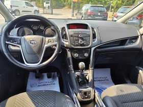 Opel Zafira TOURER* 1.6D* KOЖА* ПАРКТРОНИК* 7МЕСТА* , снимка 8