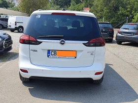 Opel Zafira TOURER* 1.6D* KOЖА* ПАРКТРОНИК* 7МЕСТА* , снимка 5