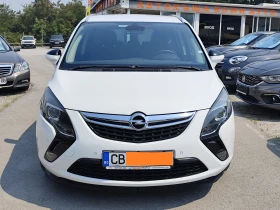 Opel Zafira TOURER* 1.6D* KOЖА* ПАРКТРОНИК* 7МЕСТА* , снимка 2