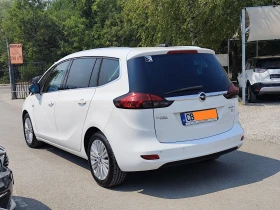 Opel Zafira TOURER* 1.6D* KOЖА* ПАРКТРОНИК* 7МЕСТА* , снимка 6