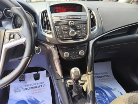 Opel Zafira TOURER* 1.6D* KOЖА* ПАРКТРОНИК* 7МЕСТА* , снимка 9