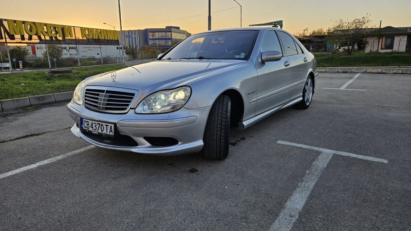 Mercedes-Benz S 500 4MATIC-AMG-GAS, снимка 2 - Автомобили и джипове - 48350642