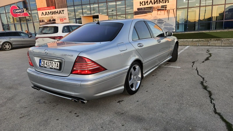 Mercedes-Benz S 500 4MATIC-AMG-GAS, снимка 4 - Автомобили и джипове - 48350642