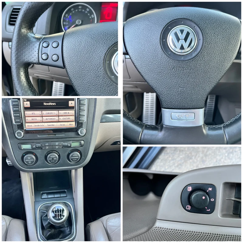 VW Golf BICENTENARY/1.9/BKC/6 ск/GTI PACK/Кожа/Navi/Xenon, снимка 16 - Автомобили и джипове - 51621887