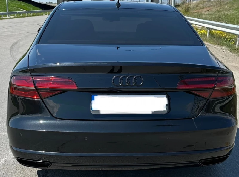 Audi A8 4.2TDI LONG/BUSINESS/PANORAMA/MASSAGE/TV/BOSE, снимка 3 - Автомобили и джипове - 50486211