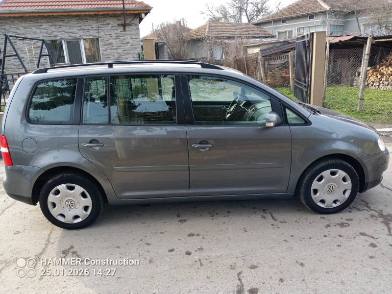 VW Touran 1.9 TDI 6+ 1, снимка 5 - Автомобили и джипове - 53565175