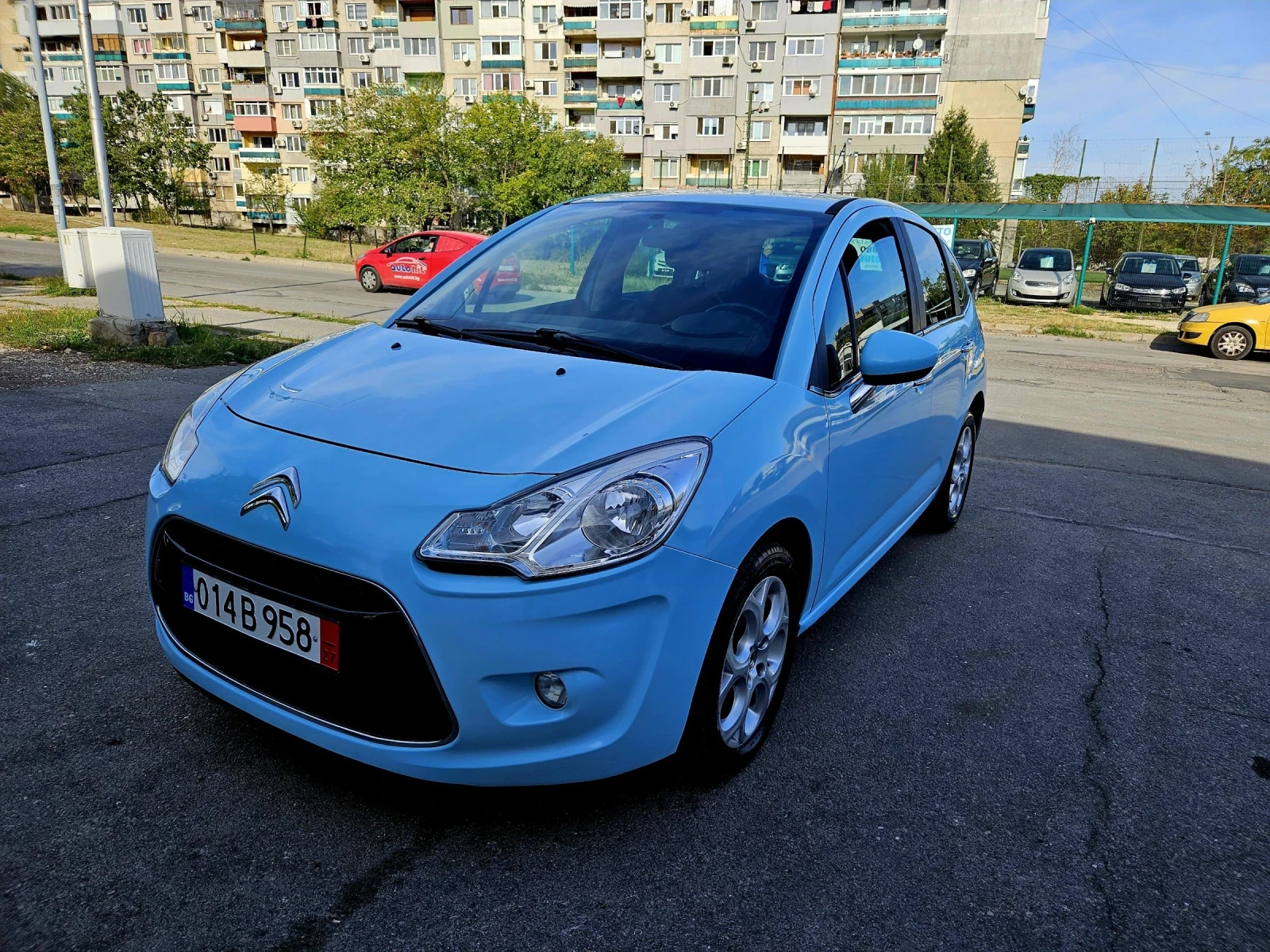 Citroen C3 1.4HDI..КЛИМАТРОНИК/ТОП СЪСТОЯНИЕ/УНИКАЛЕН ЦВЯТ - [1] 