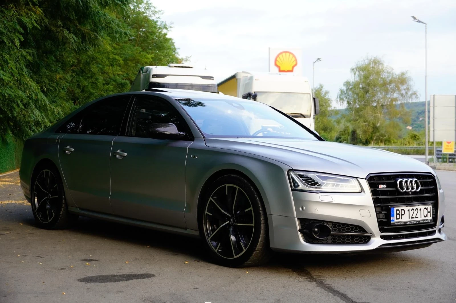 Audi S8 S8+ silver mat  - изображение 7