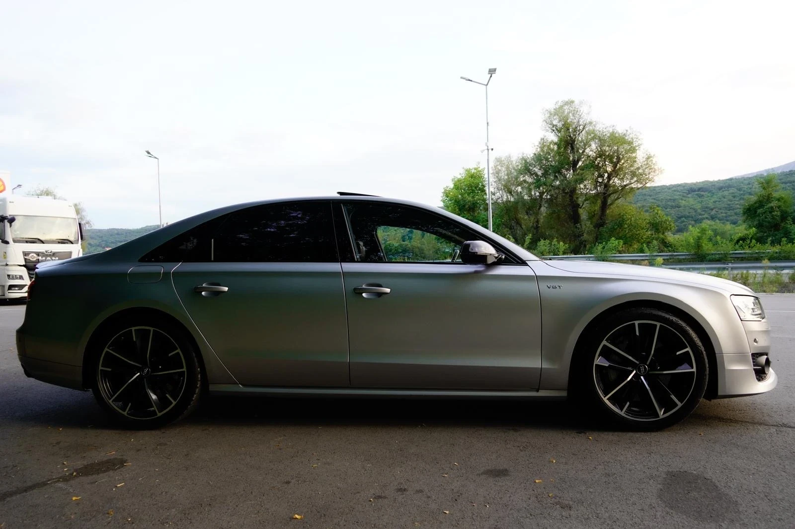 Audi S8 S8+ silver mat  - изображение 6