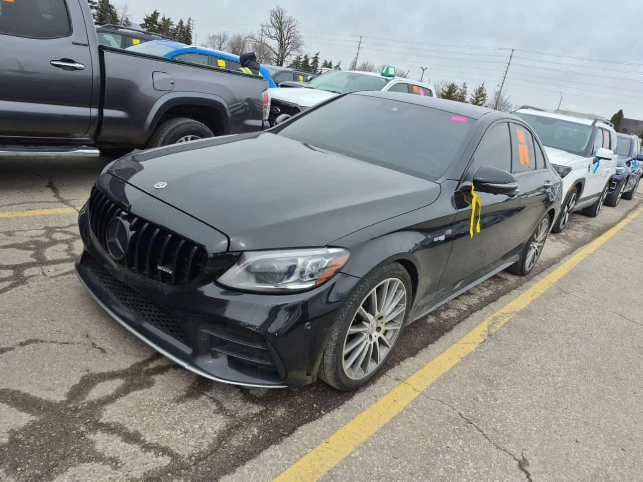 Mercedes-Benz C 43 AMG * 43 * CARFAX * ЧЕРВЕНИ ШЕВОВЕ * 