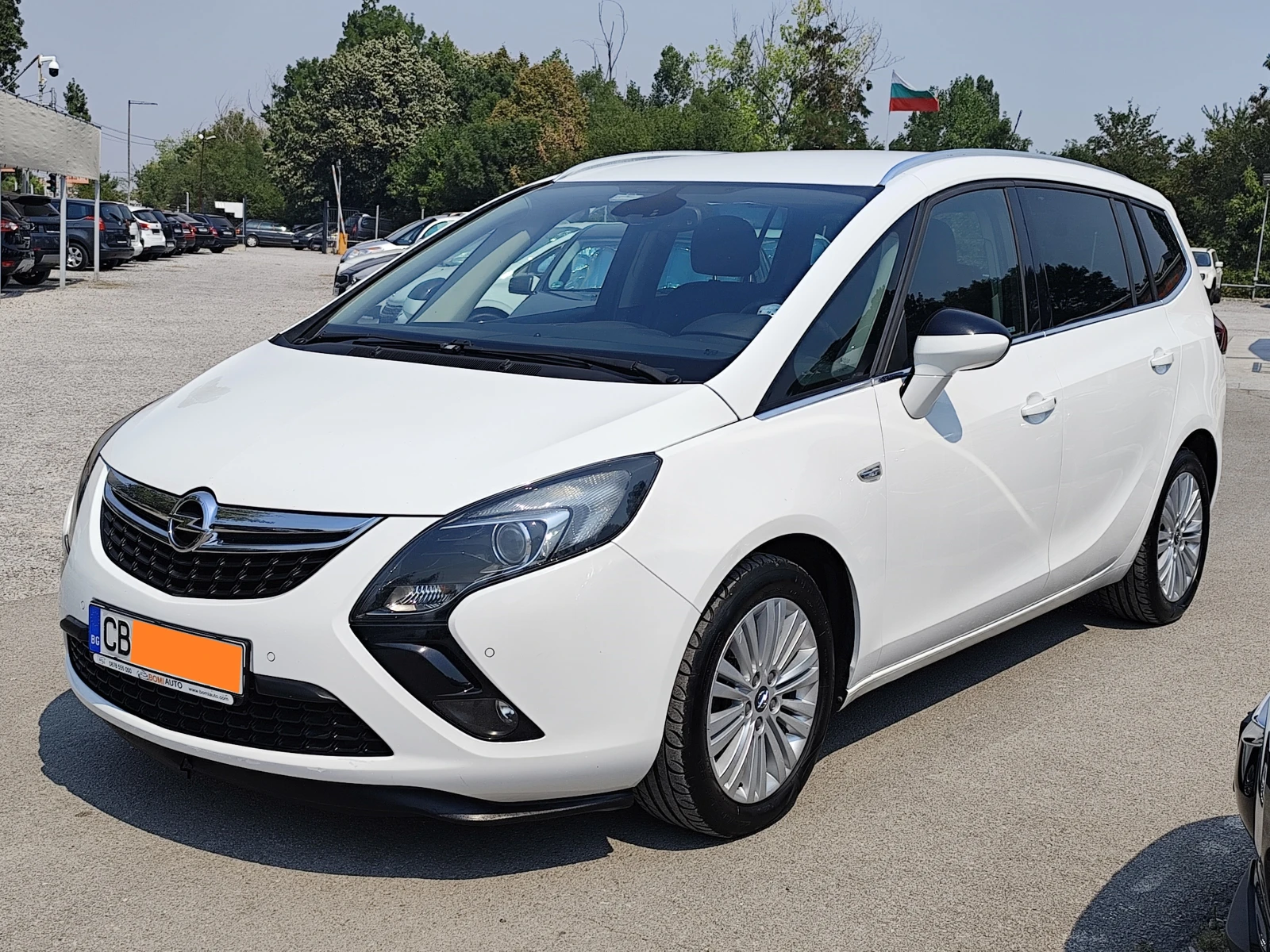Opel Zafira TOURER* 1.6D* KOЖА* ПАРКТРОНИК* 7МЕСТА* 