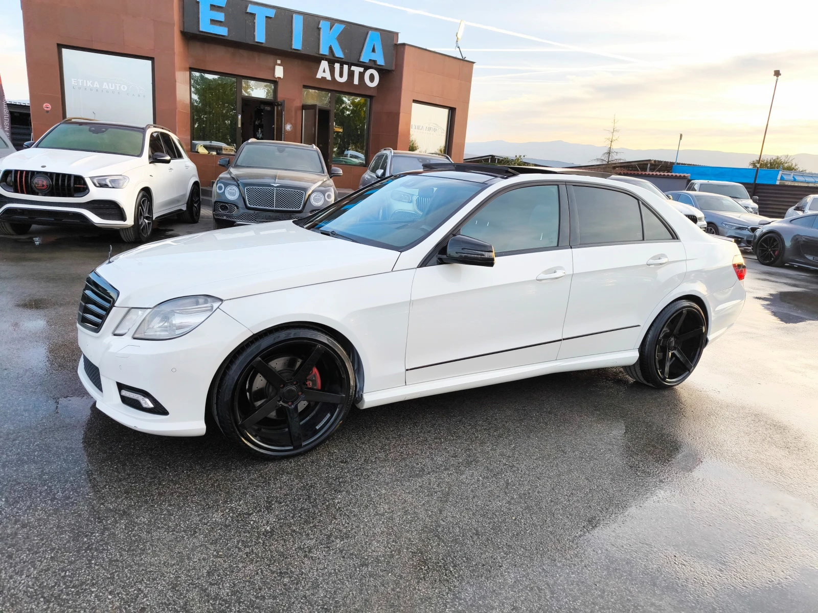 Mercedes-Benz E 350 AMG OPTIK-265k.c-DISTRONIK-PANORAMA-����������-FUL | Mobile.bg � ����������� 3