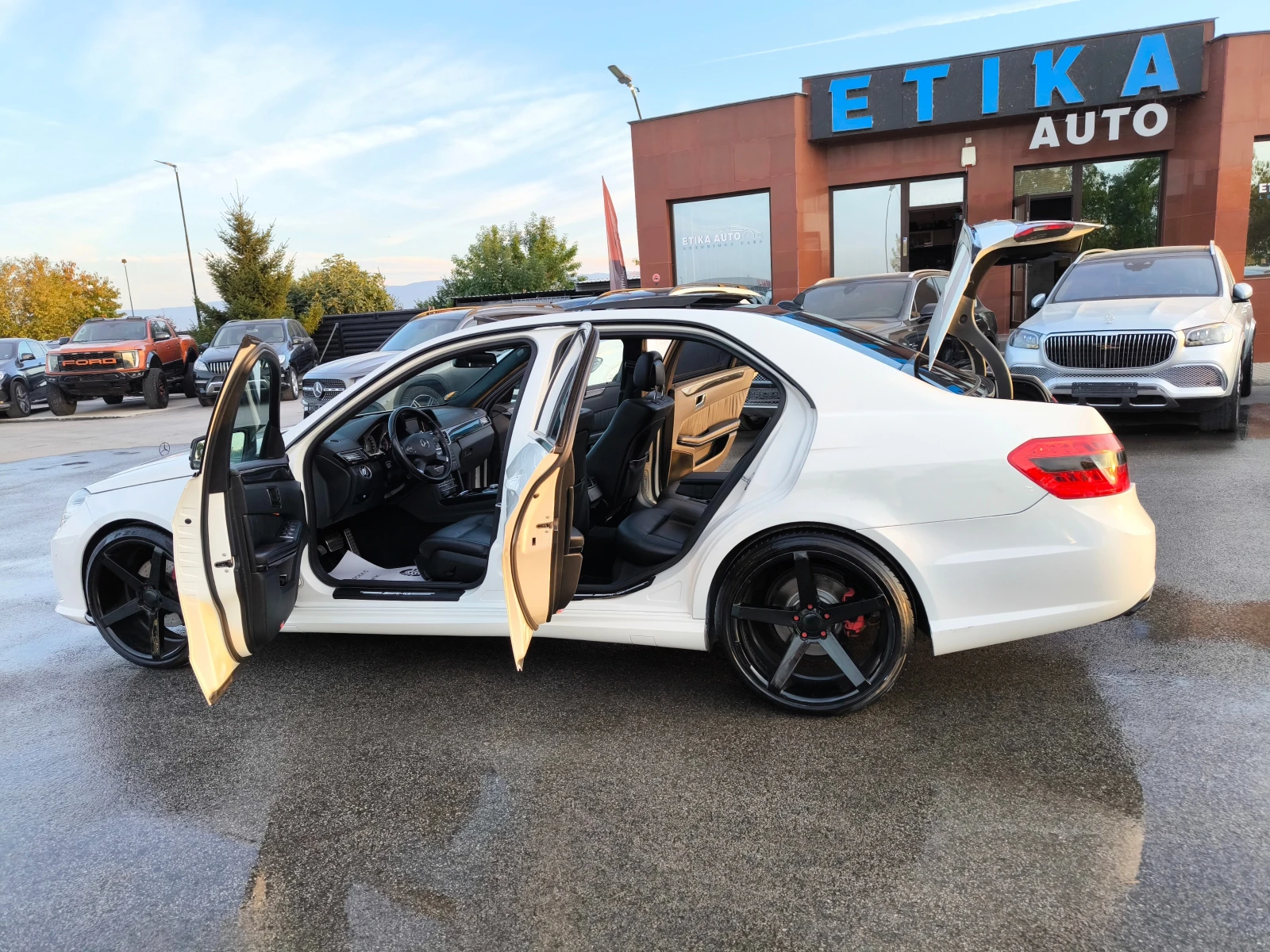 Mercedes-Benz E 350 AMG OPTIK-265k.c-DISTRONIK-PANORAMA-����������-FUL | Mobile.bg � ����������� 14