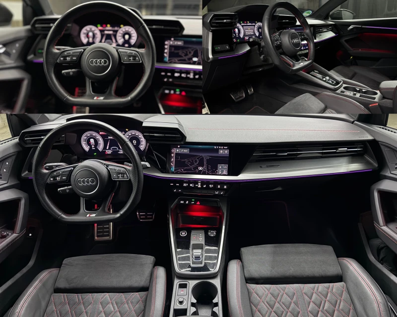 Audi A3 S-line/45TFSI e/Plug-in-Hybrid/Keyless/Virtual, снимка 9 - Автомобили и джипове - 49320456