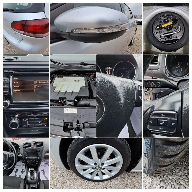 VW Golf 2.0TDI COMMON RAIL, DSG, НАВИГАЦИЯ , снимка 15 - Автомобили и джипове - 49341445