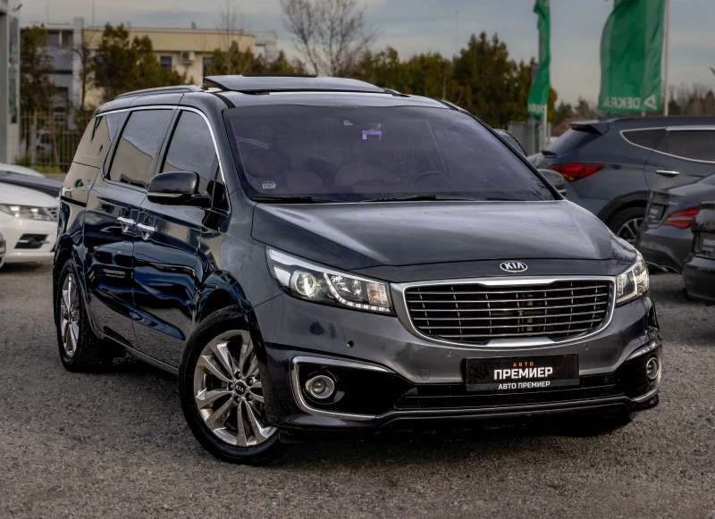 Kia Carnival 2.2CRDI-ТОП-6М.ГАР.РЕАЛНИ КМ., снимка 3 - Автомобили и джипове - 53563494