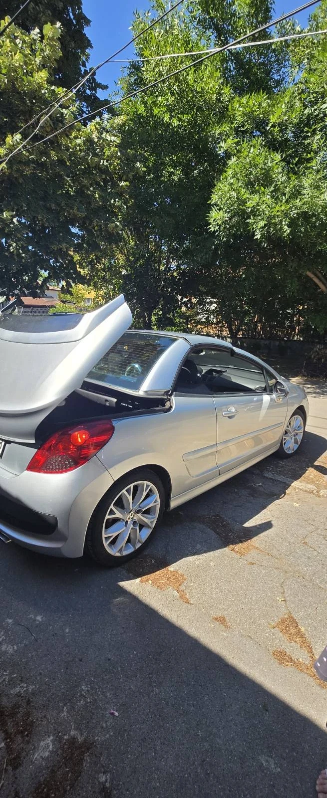 Peugeot 207 207 CC CABRIO, снимка 7 - Автомобили и джипове - 55680993
