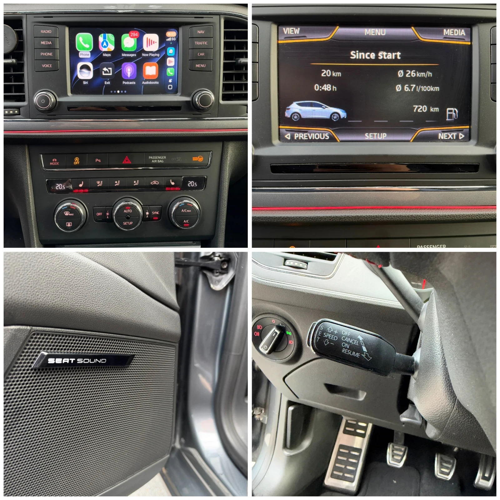 Seat Leon 2.0 TDI, снимка 13 - Автомобили и джипове - 56664101