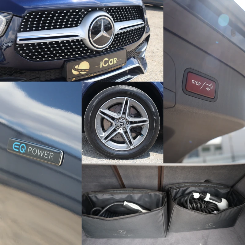 Mercedes-Benz GLE 350 dе 4Matic AMG 360 AIRMATIC Pano DISTRONIC iCarbg, снимка 16 - Автомобили и джипове - 51061419