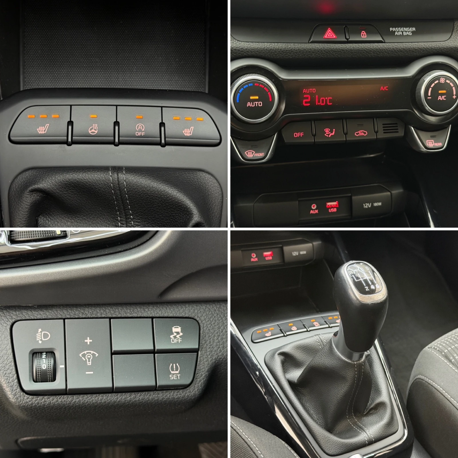 Kia Stonic 1.4i* 100к.с.* С ПЪЛНА СЕРВИЗНА ИСТОРИЯ , снимка 9 - Автомобили и джипове - 55188462