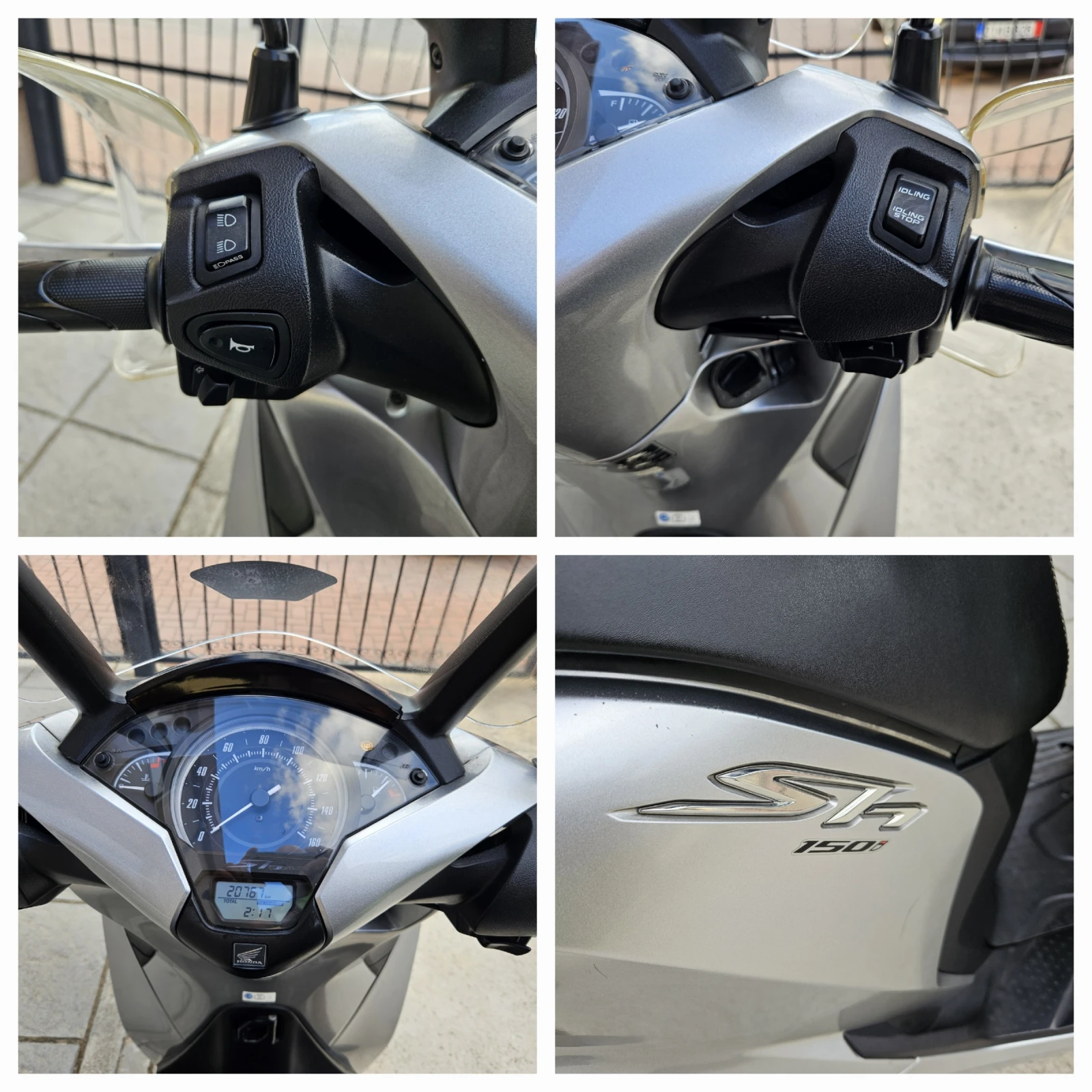 Honda Sh 150ie, ABS, Led, Start-Stop, 2017. | Mobile.bg   12