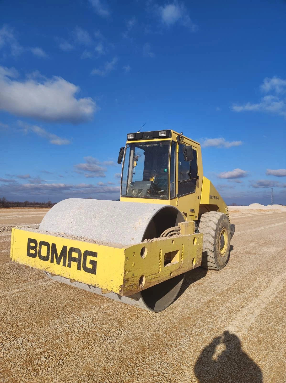 Валяк BOMAG 219, снимка 5 - Индустриална техника - 55776804