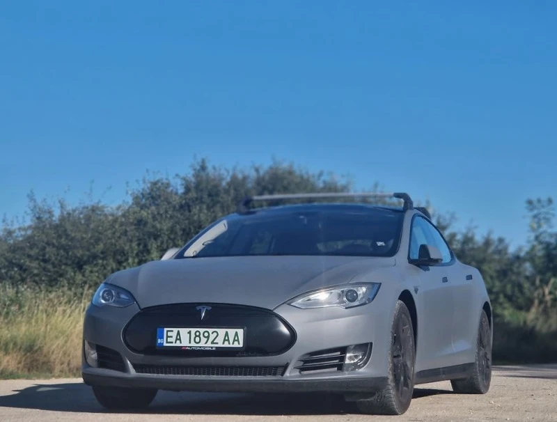 Tesla Model S EU S85 Безплатно Зареждане, снимка 3 - Автомобили и джипове - 39016019