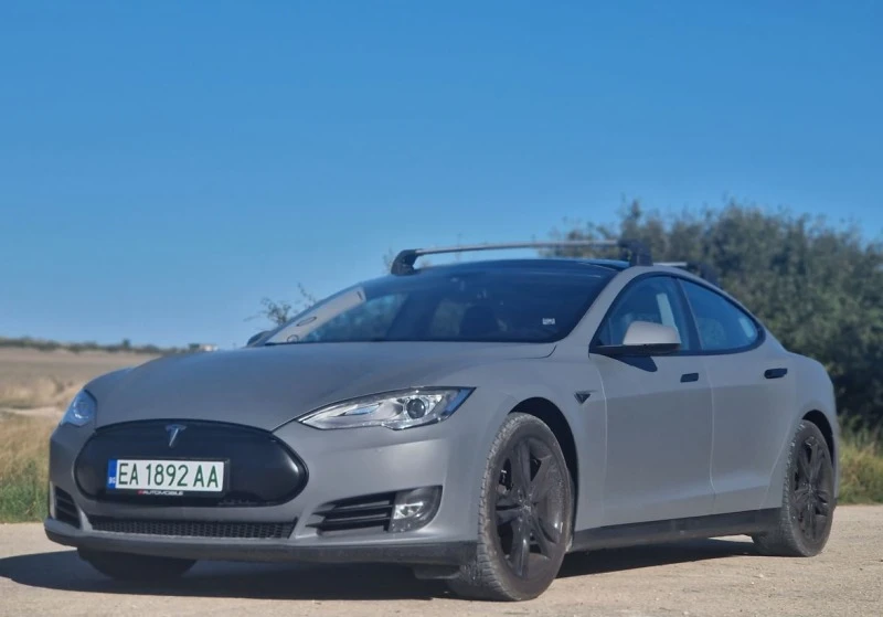 Tesla Model S EU S85 Безплатно Зареждане, снимка 2 - Автомобили и джипове - 39016019