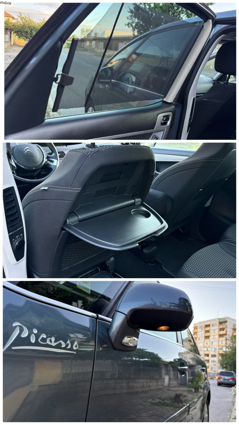 Citroen C4 Picasso 1.6i FACELIFT* LED* EXCLUSIVE* 189 000км* , снимка 10 - Автомобили и джипове - 50983692