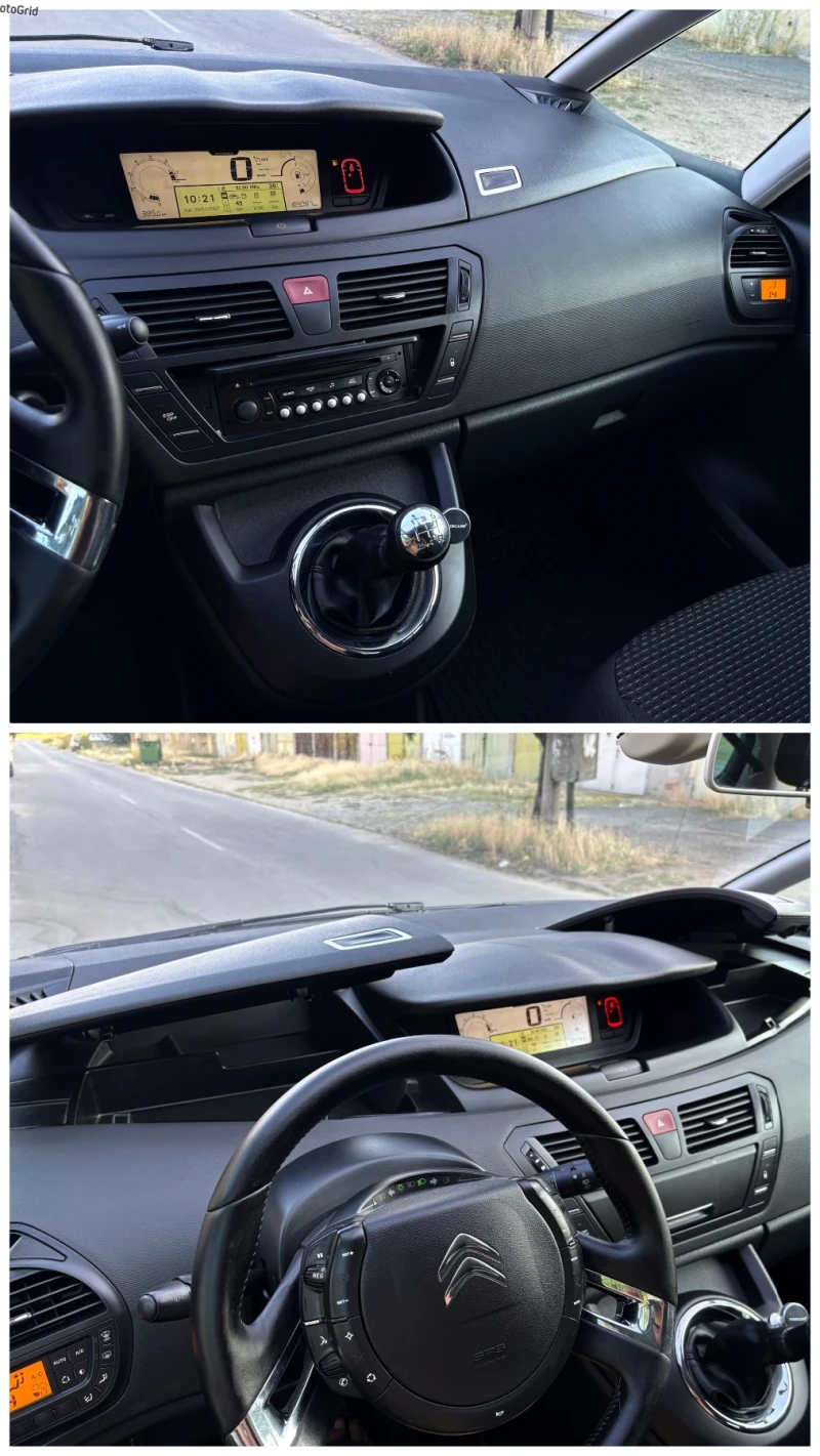 Citroen C4 Picasso 1.6i FACELIFT* LED* EXCLUSIVE* 189 000км* , снимка 11 - Автомобили и джипове - 50983692