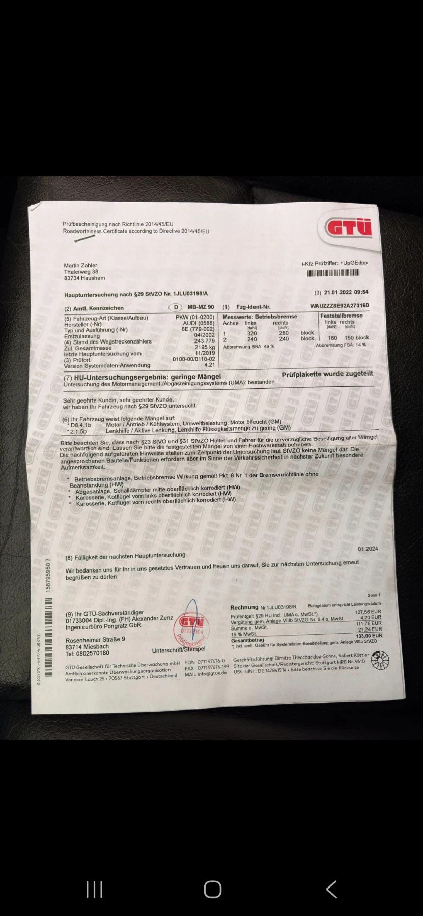 Audi A4  S4 quattro 2.5 TDI 4x4 �������� | Mobile.bg � ����������� 15