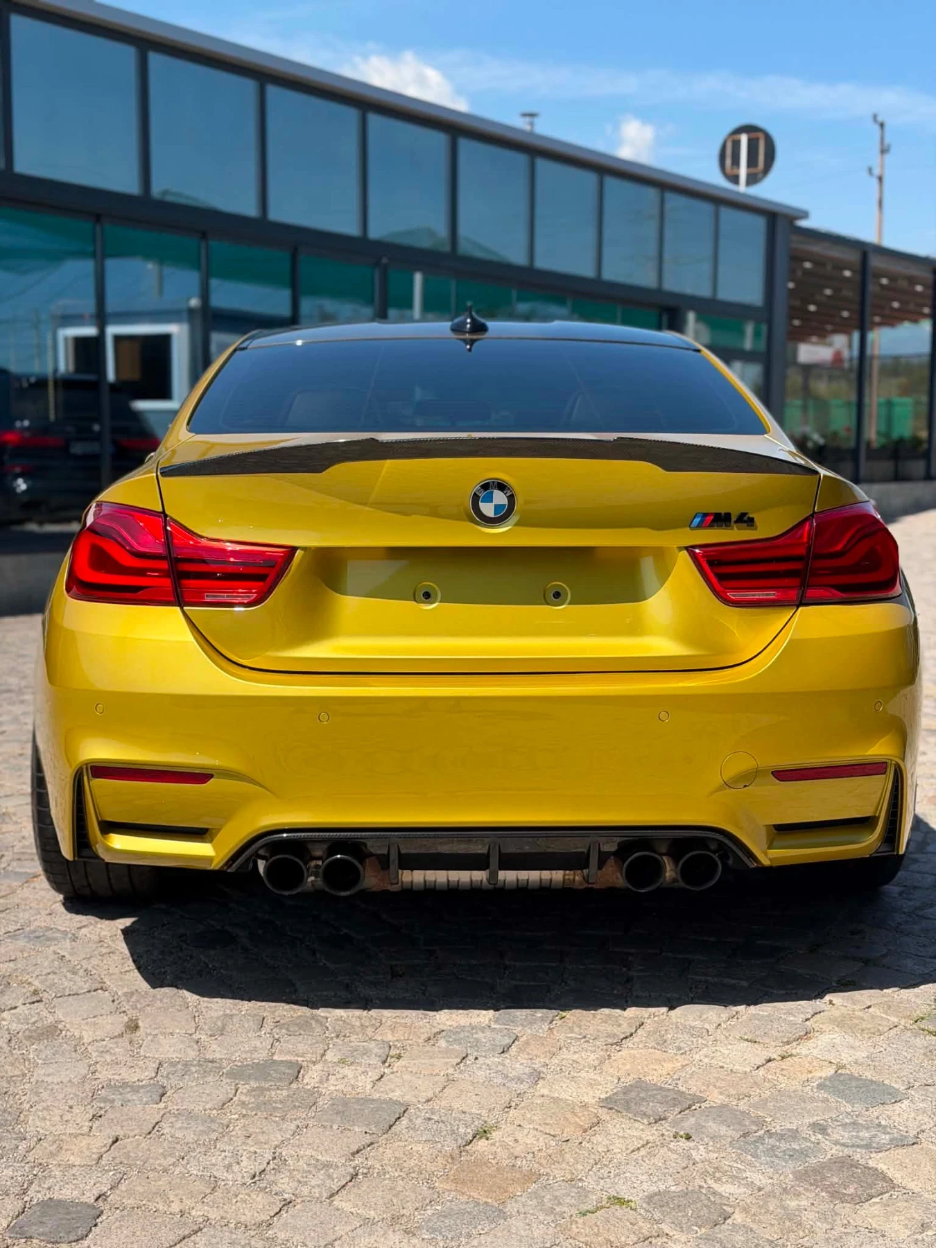 BMW M4 Competition LCI Austin Yellow EU, снимка 5 - Автомобили и джипове - 55298706