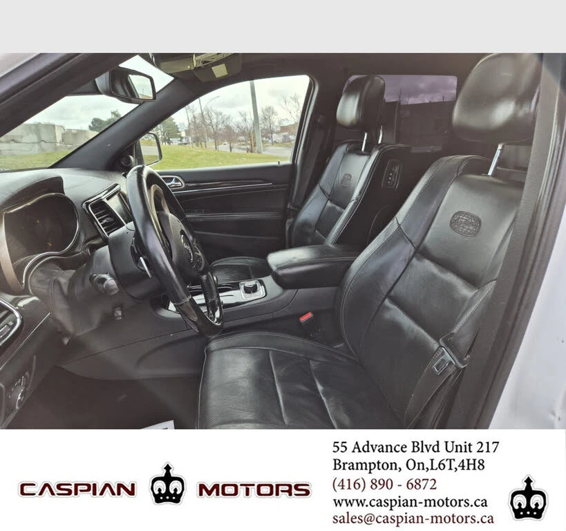 Jeep Grand cherokee Overlander* 8ZF* ALPINE* BLUE-RAY* BLINDSPOT* ПАНО - изображение 7