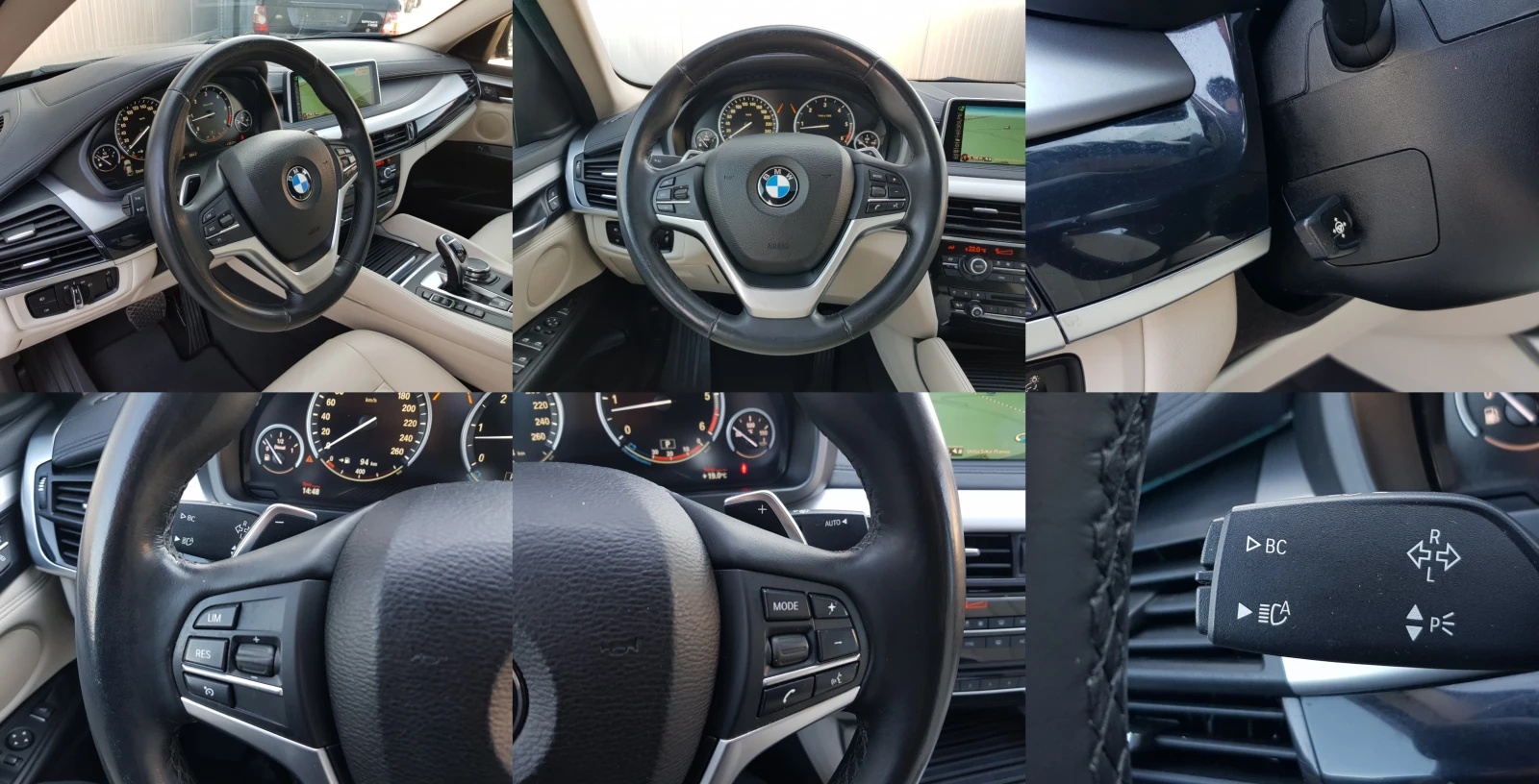 BMW X6 3.0 D XDRIVE - 258 к.с. ЛИЗИНГ, снимка 15 - Автомобили и джипове - 53746319