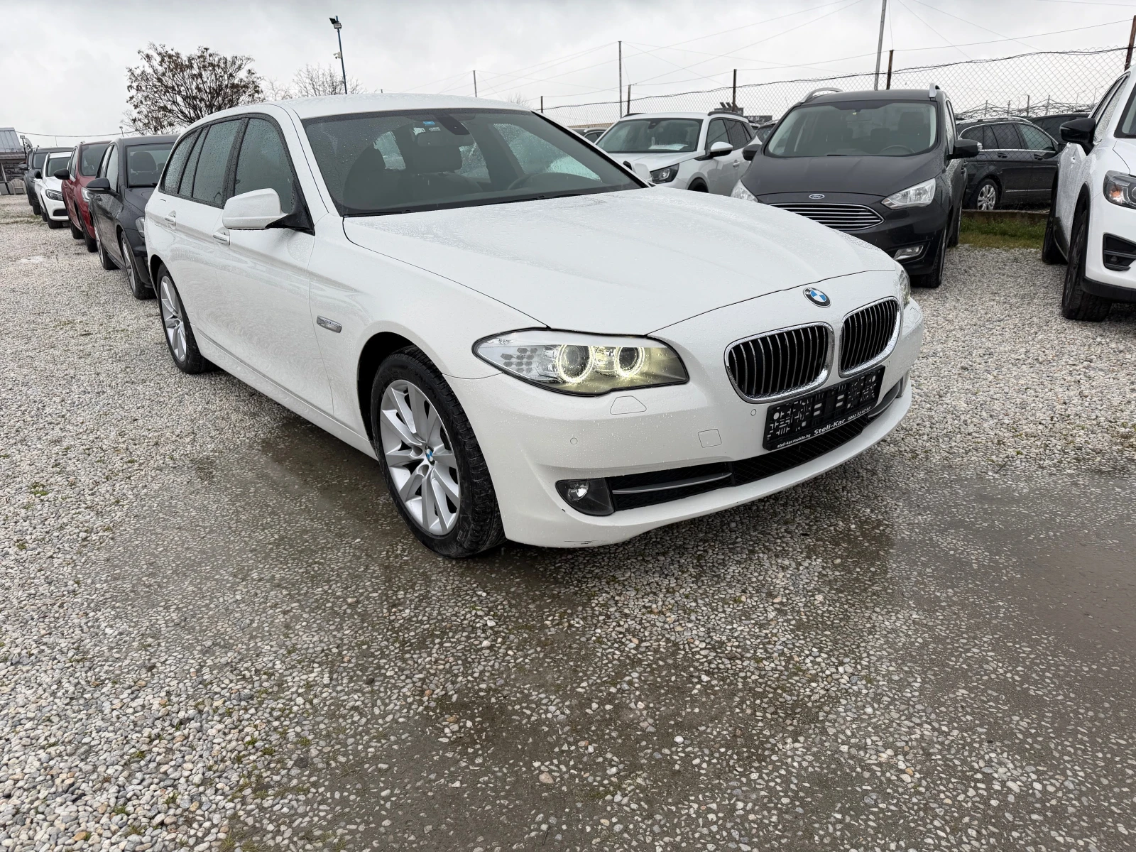 BMW 525 D-NAVI-XENON-KOJA-XDRIVE-PODGREV, снимка 6 - Автомобили и джипове - 54062593