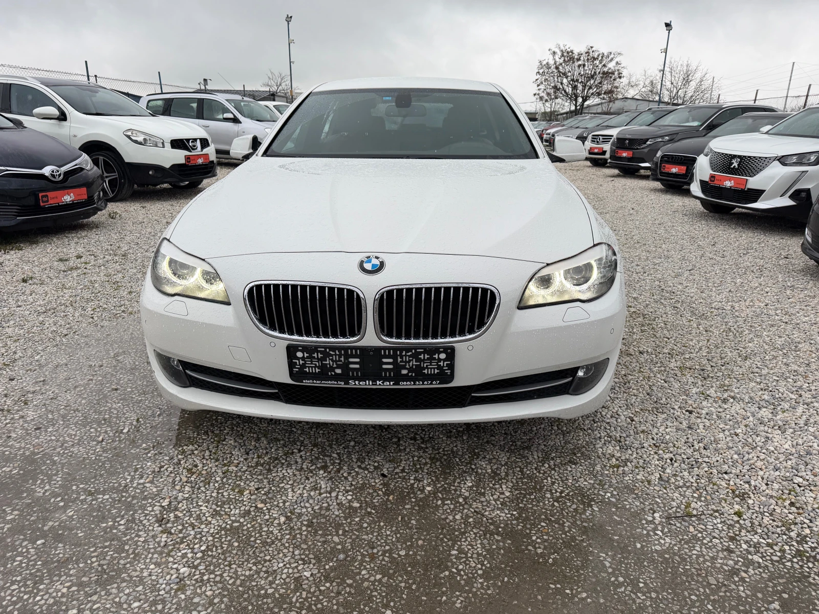 BMW 525 D-NAVI-XENON-KOJA-XDRIVE-PODGREV, снимка 7 - Автомобили и джипове - 54062593
