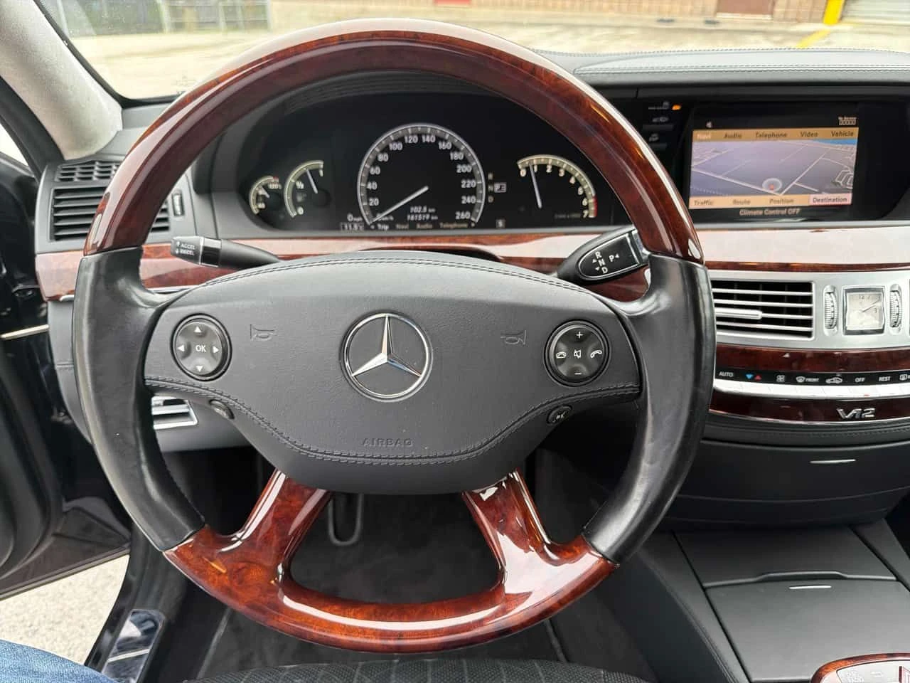 Mercedes-Benz S 600  5.5L  V 12  / CAMERA/ОБДУХВАНЕ, снимка 10 - Автомобили и джипове - 54476643
