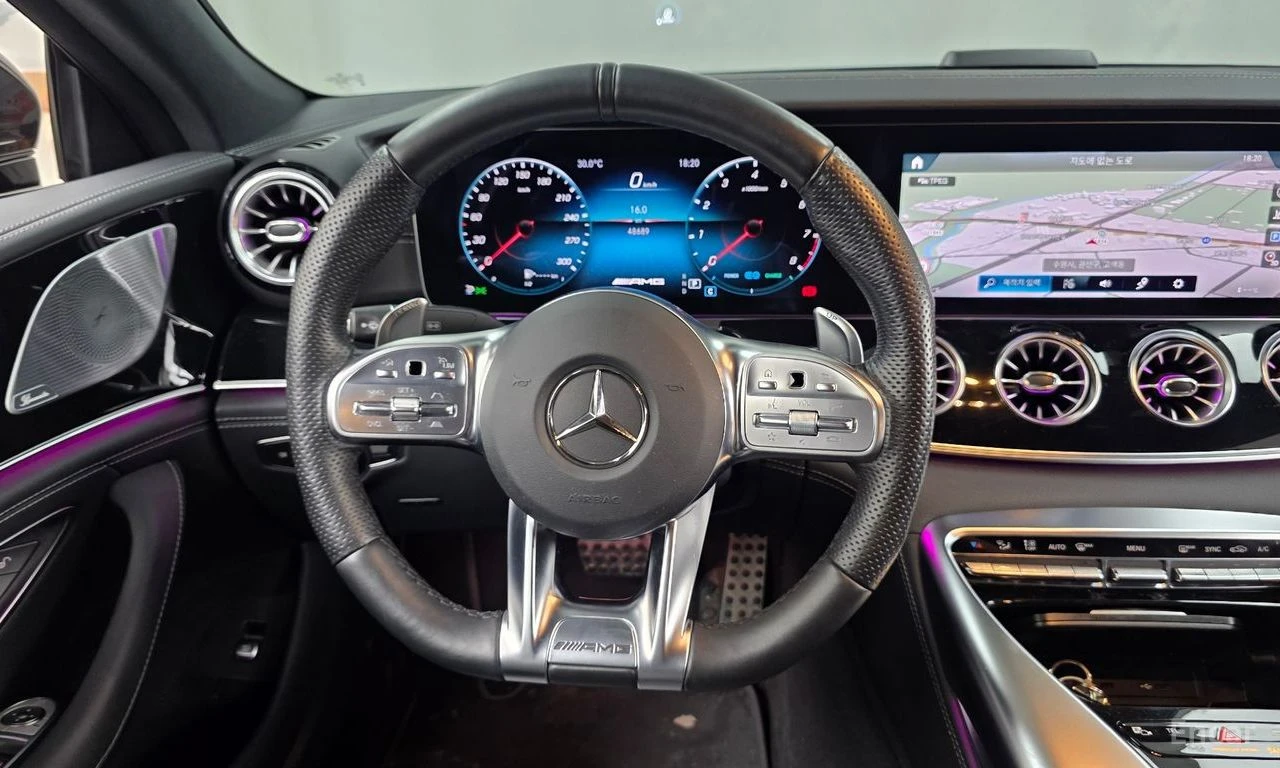 Mercedes-Benz AMG GT 43* 4MATIC+ * BURMESTER* ПОДГРЕВ* ОБДУХВАНЕ* 360КА, снимка 7 - Автомобили и джипове - 55618399