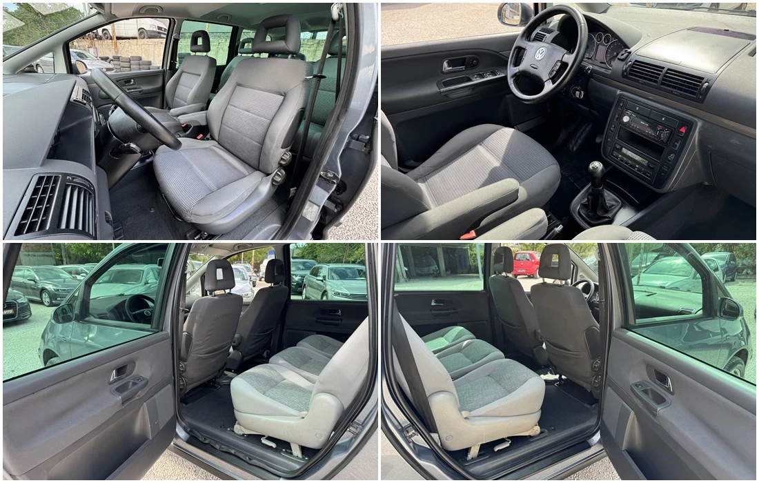 VW Sharan 1.9TDI-7седалки, снимка 13 - Автомобили и джипове - 56293059
