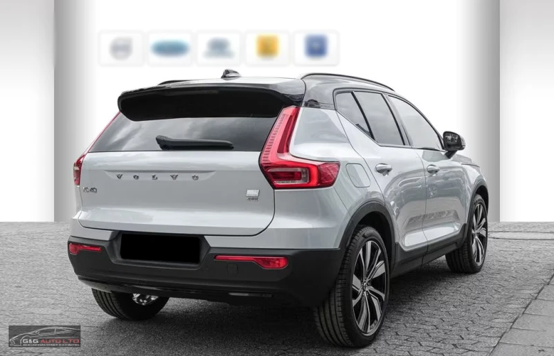 Volvo XC40 T5/R-DESIGN/261HP/AMBI/CARPLAY/DIGITAL/KLESS/645f, снимка 5 - Автомобили и джипове - 51483091