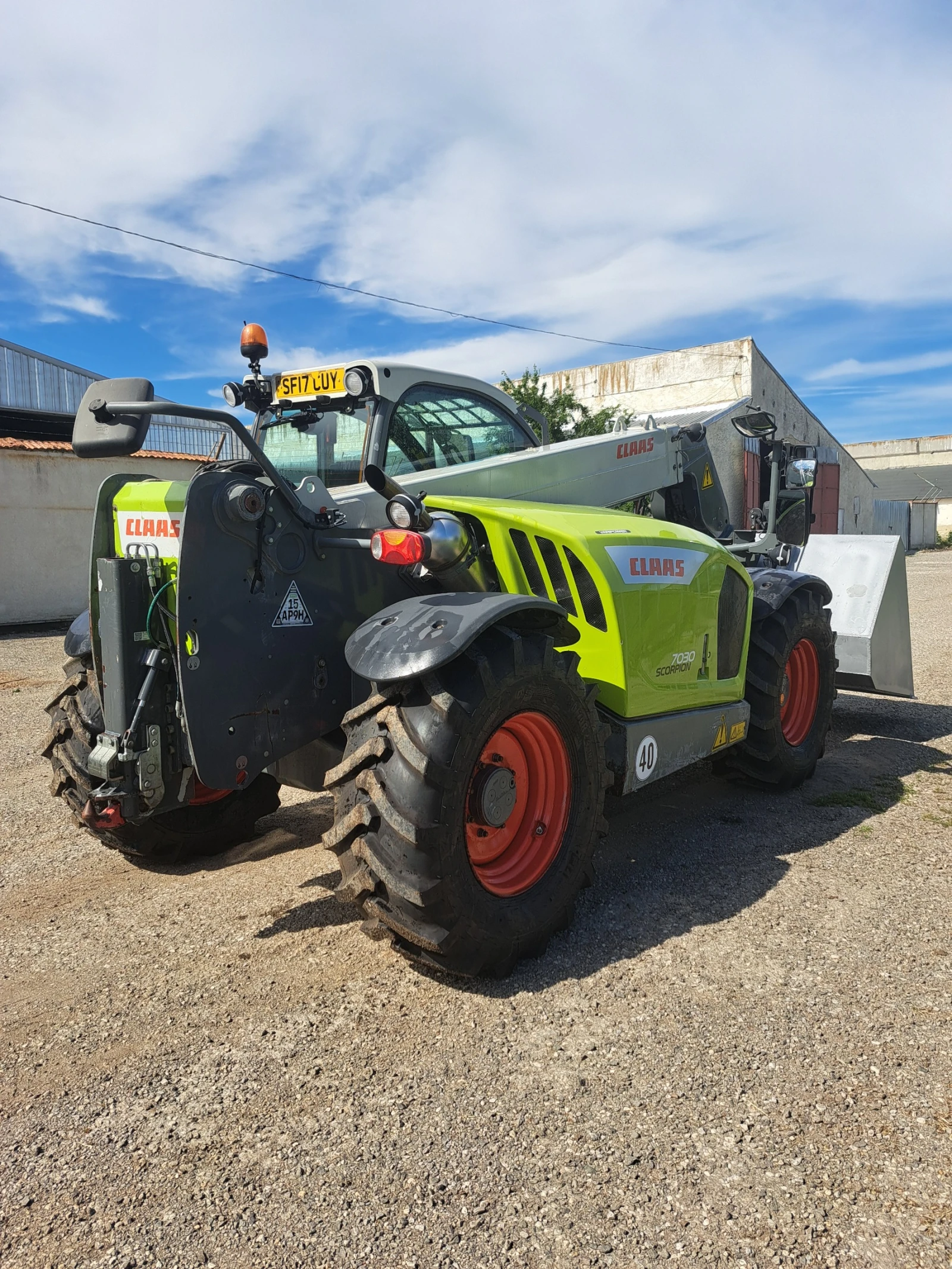 Телескопичен товарач Claas scorpion 7330, снимка 3 - Селскостопанска техника - 54952631