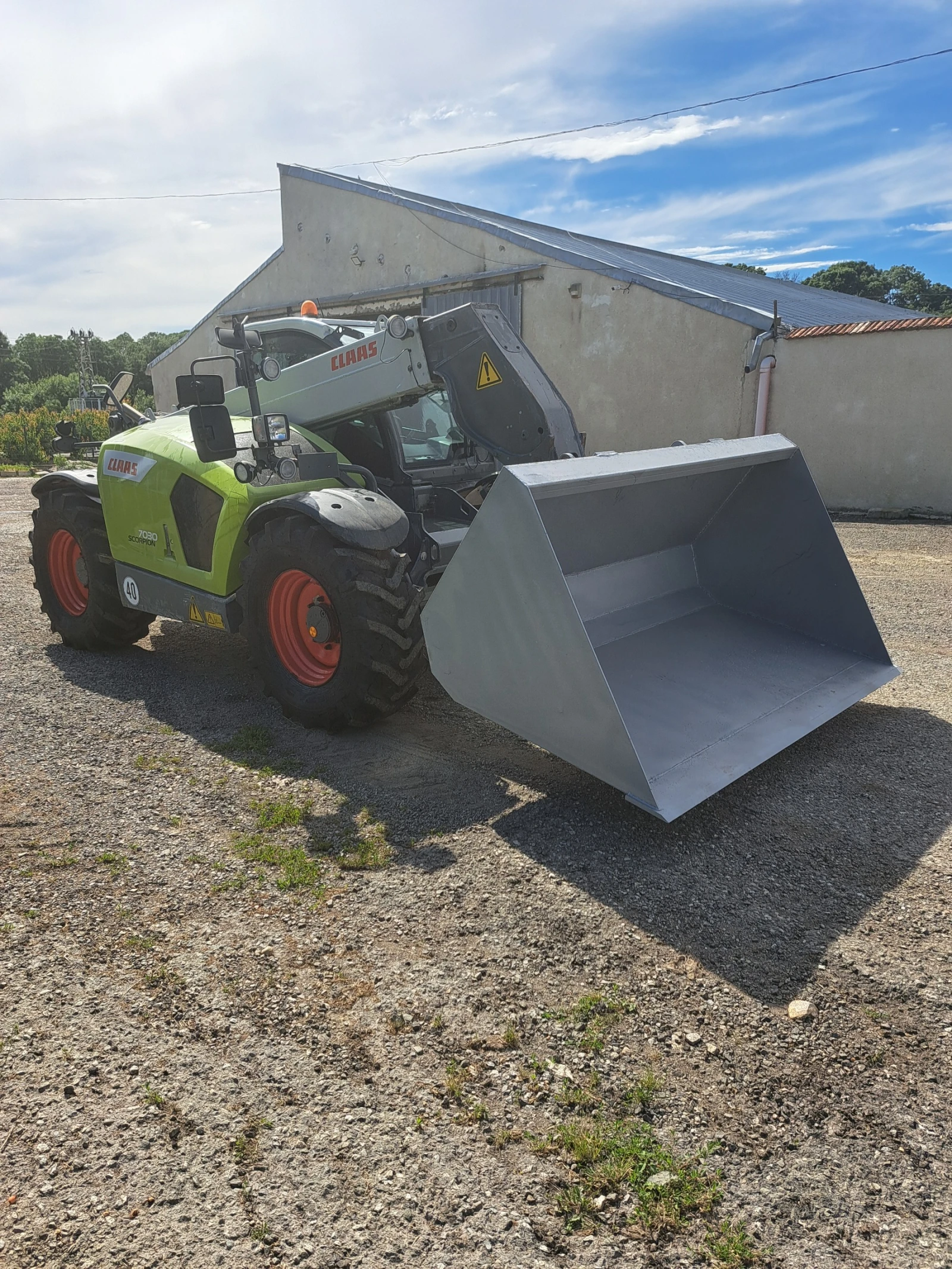 Телескопичен товарач Claas scorpion 7330, снимка 4 - Селскостопанска техника - 54952631