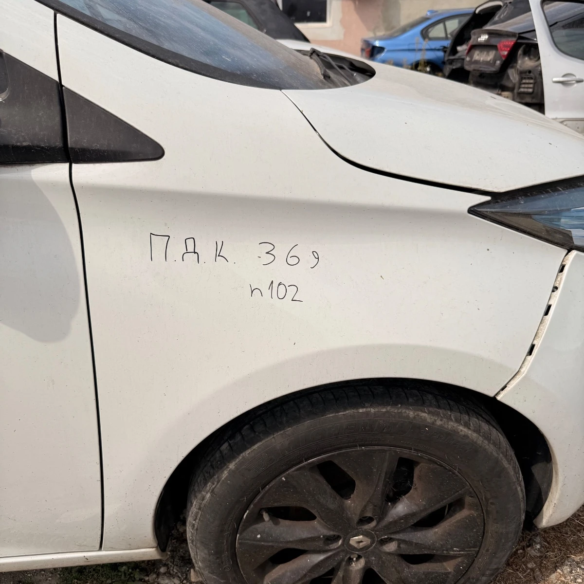 Преден десен калник за Renault Zoe 369 ном102 1683-1683