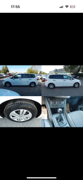 VW Touran 1.6 TDI 115 к.с. 7местен, снимка 11