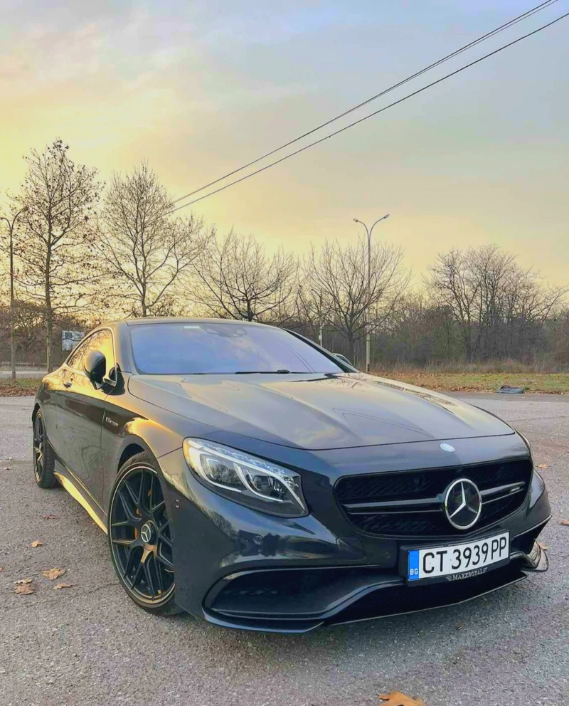 Mercedes-Benz S 500 COUPE /// AMG /// CARBON /// 4-MATIC, снимка 1 - Автомобили и джипове - 48787079