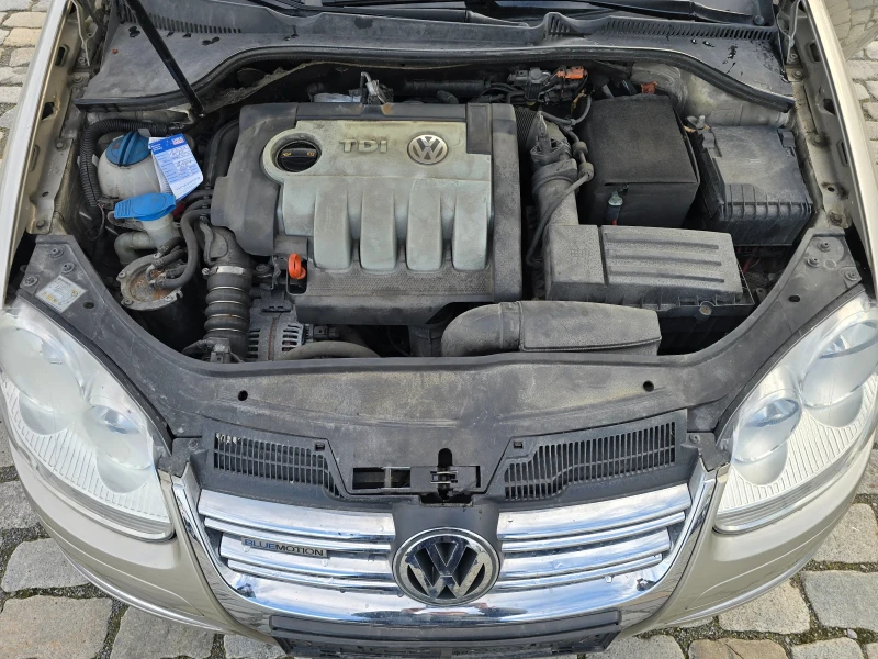 VW Golf 1.9TDI 105кс 2008 година РЕАЛНИ КИЛОМЕТРИ , снимка 9 - Автомобили и джипове - 53586603