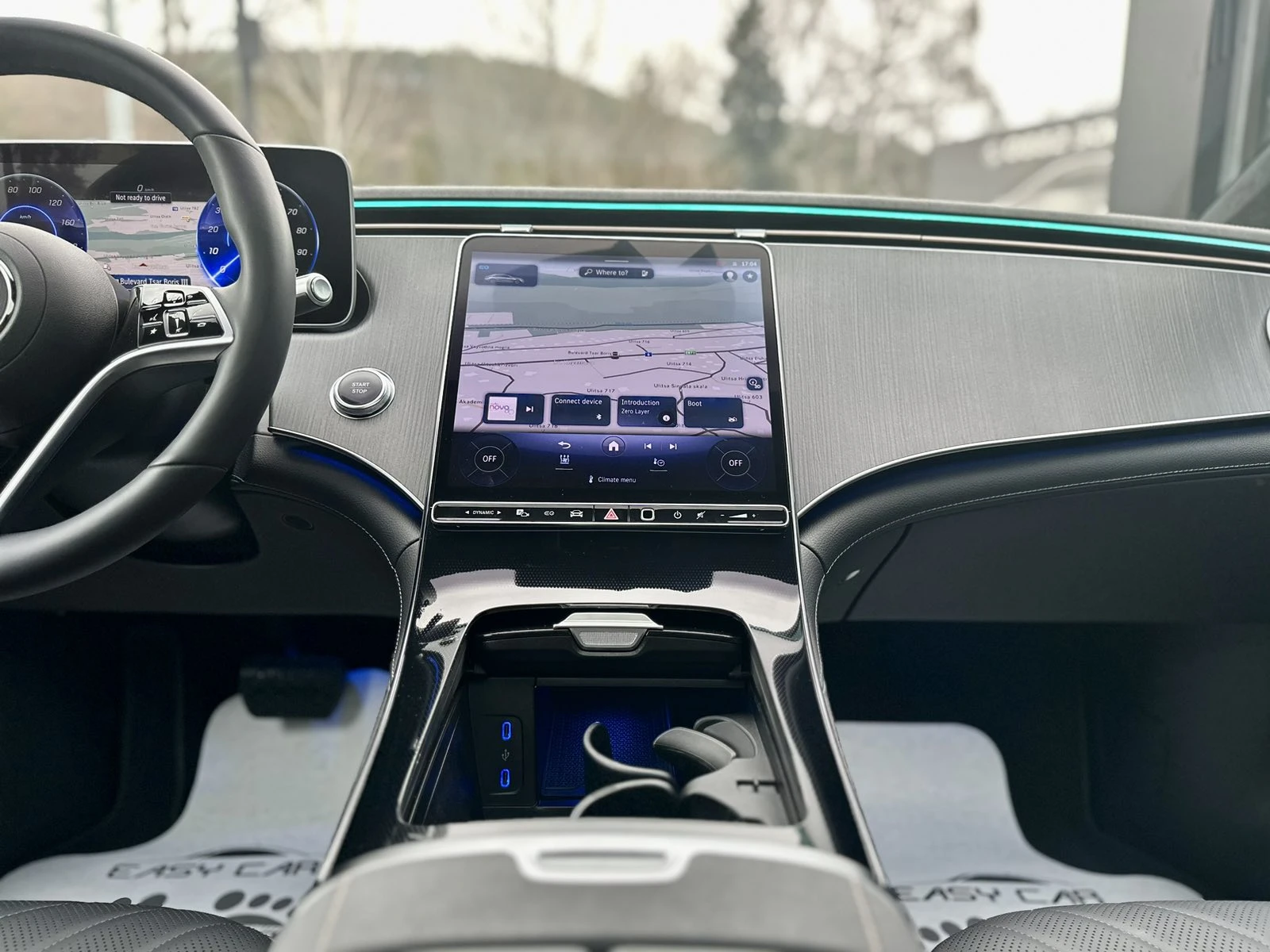 Mercedes-Benz EQS 450 + AMG LINE | Mobile.bg   12