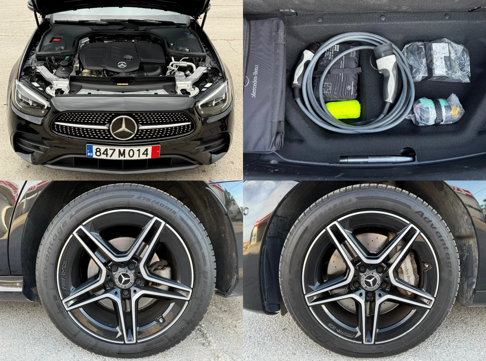 Mercedes-Benz E 220 AMG* 4x4, снимка 14 - Автомобили и джипове - 55413003